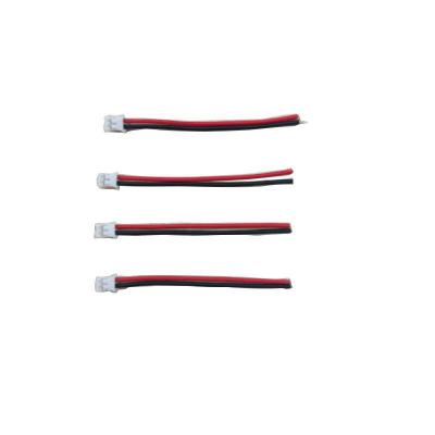 2p端子線電子線加工連接線線束定制排線PH2.0紅黑線硅膠線公母